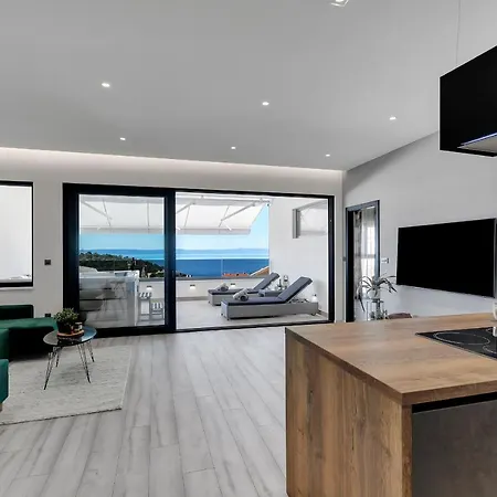 Luxury Black Pearl With Jacuzzi * Makarska